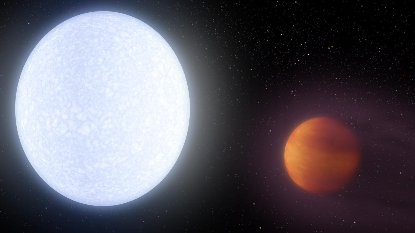 New Planet Found to Be Hotter Than Most Stars