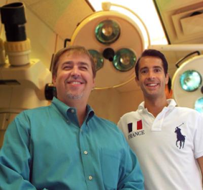 David Stepp and Dr. Eric J. Belin de Chamtemèle, Medical College of Georgia