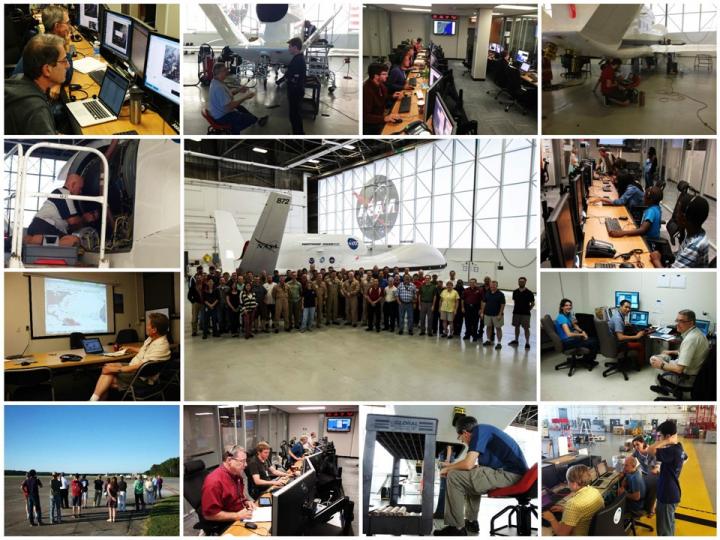 Collage of HS3 Mission Personnel