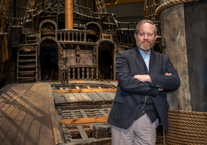 Dr Fred Hocker, Director of research at the Vasa Museum