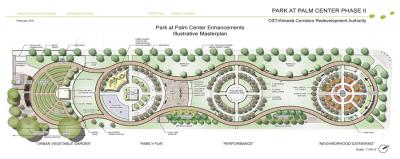 Park at Palm Center Enhancements Illustrative Masterplan