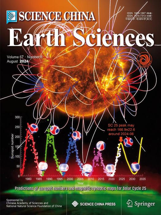 The article as the cover article of Science China: Earth Sciences, Volume 67, Number 8 in August 2024.