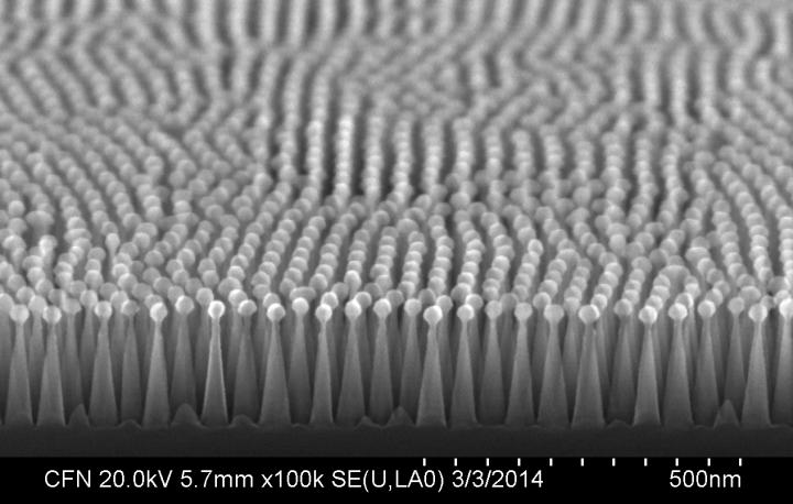 Details of Textured Antireflective Surface