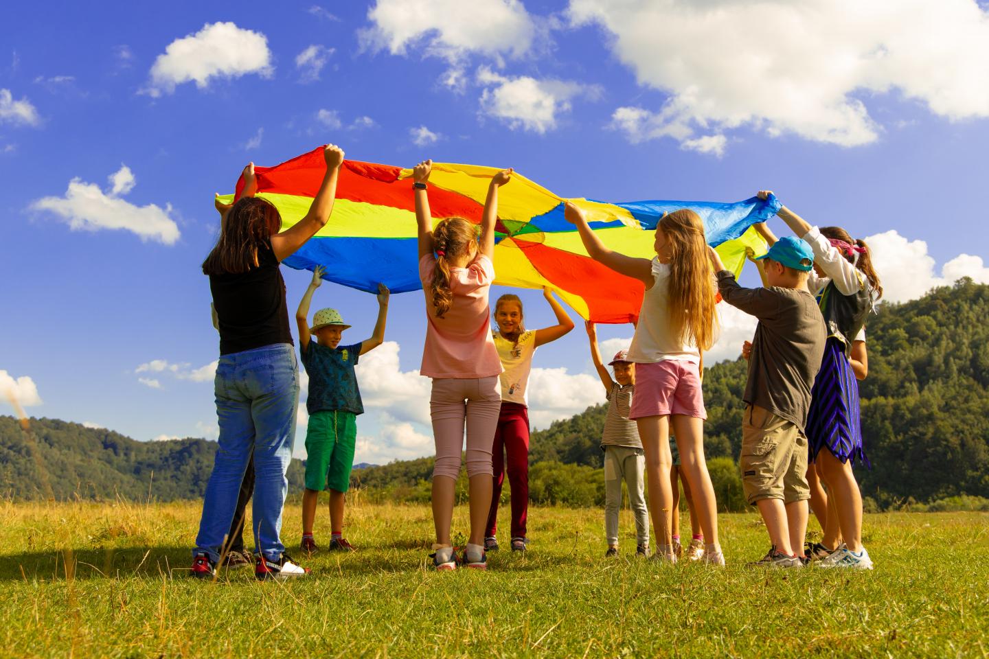 Children playing