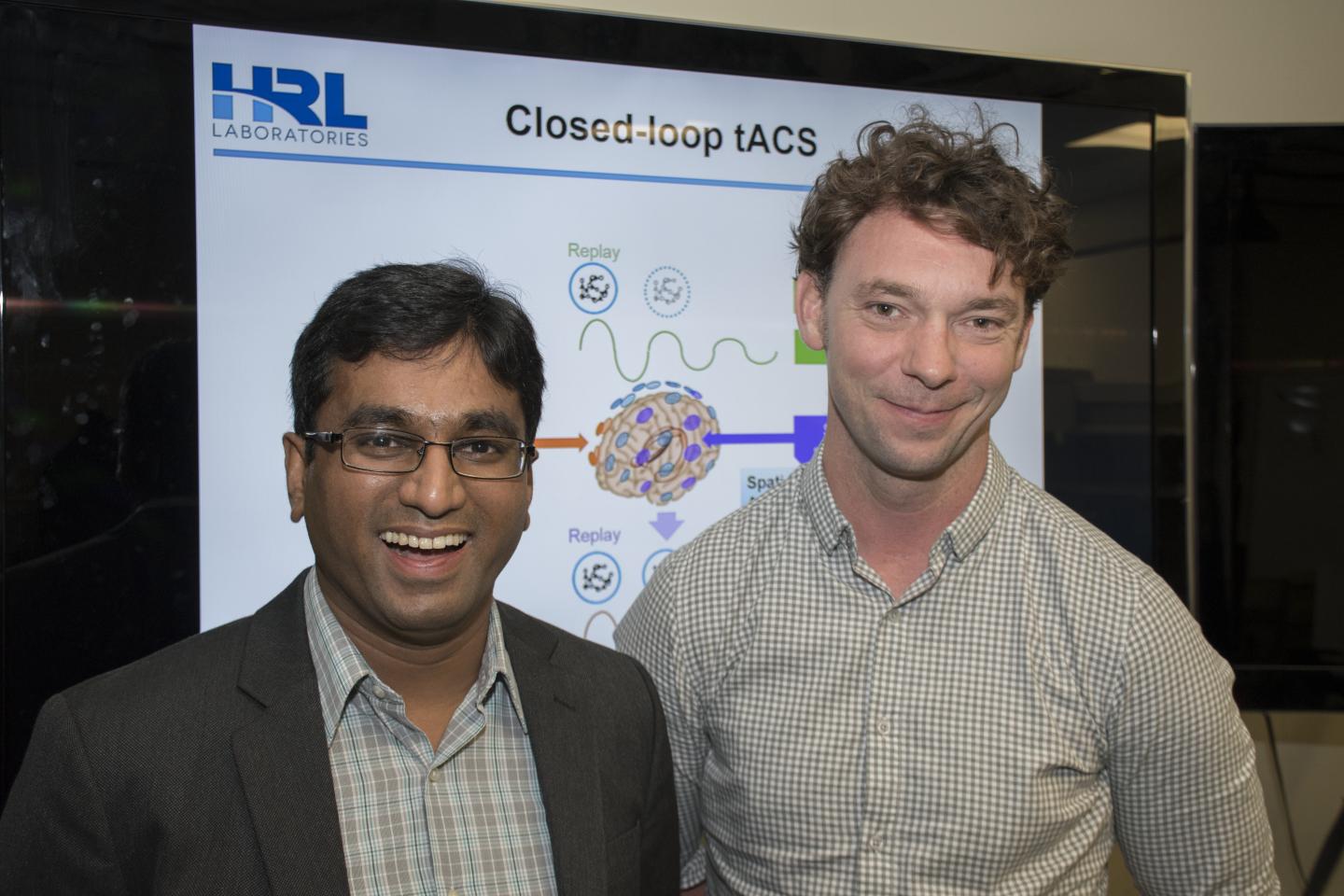 Praveen Pilly (L) and Nicholas Ketz (R), 	HRL Laboratories