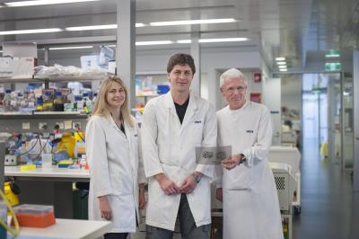 Dr. Gemma Kelly, Dr. Marco Herold and Professor Andreas Strasser, Walter and Eliza Hall Institute