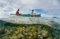 Small-Scale Fishers Above Reef