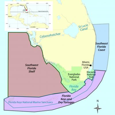 Map of South Florida
