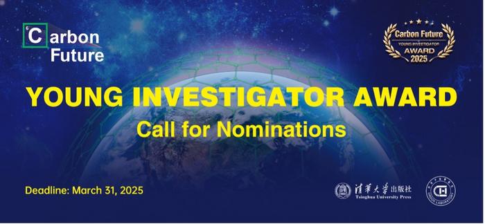 The call for the 2025 Carbon Future Young Investigator Award is open!