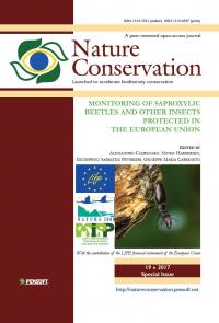 Cover of the <i>Nature Conservation</i>'s Special Issue