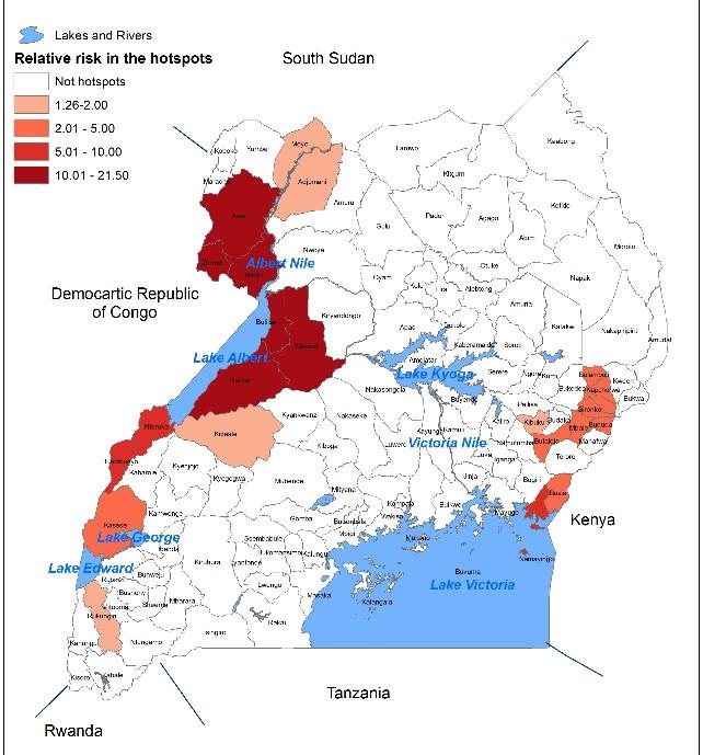 Cholera Hotspots Found at Uganda's Borders and Lakes