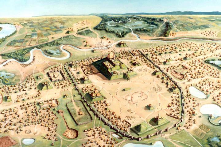 Pre-Columbian city of Cahokia