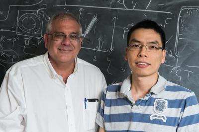 Peter Wolynes and Bin Zhang, Rice University