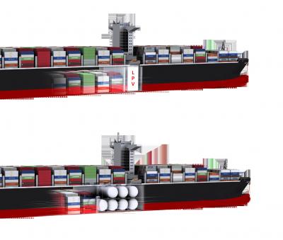 A Box-shaped Fuel Tank for Container Ship