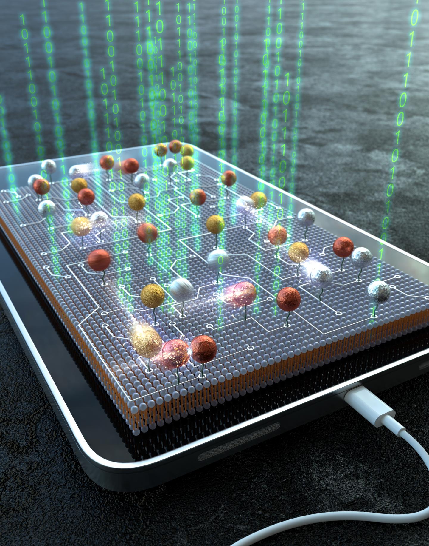 3D Conceptual Image for Lipid Nanotablet