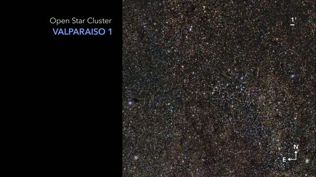 Open star cluster Valpara&iacute;so 1