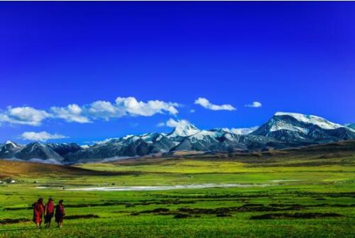 Green Tibetan Plateau