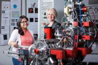 ASU NanoSIMS with Maitrayee Bose and Christy Till