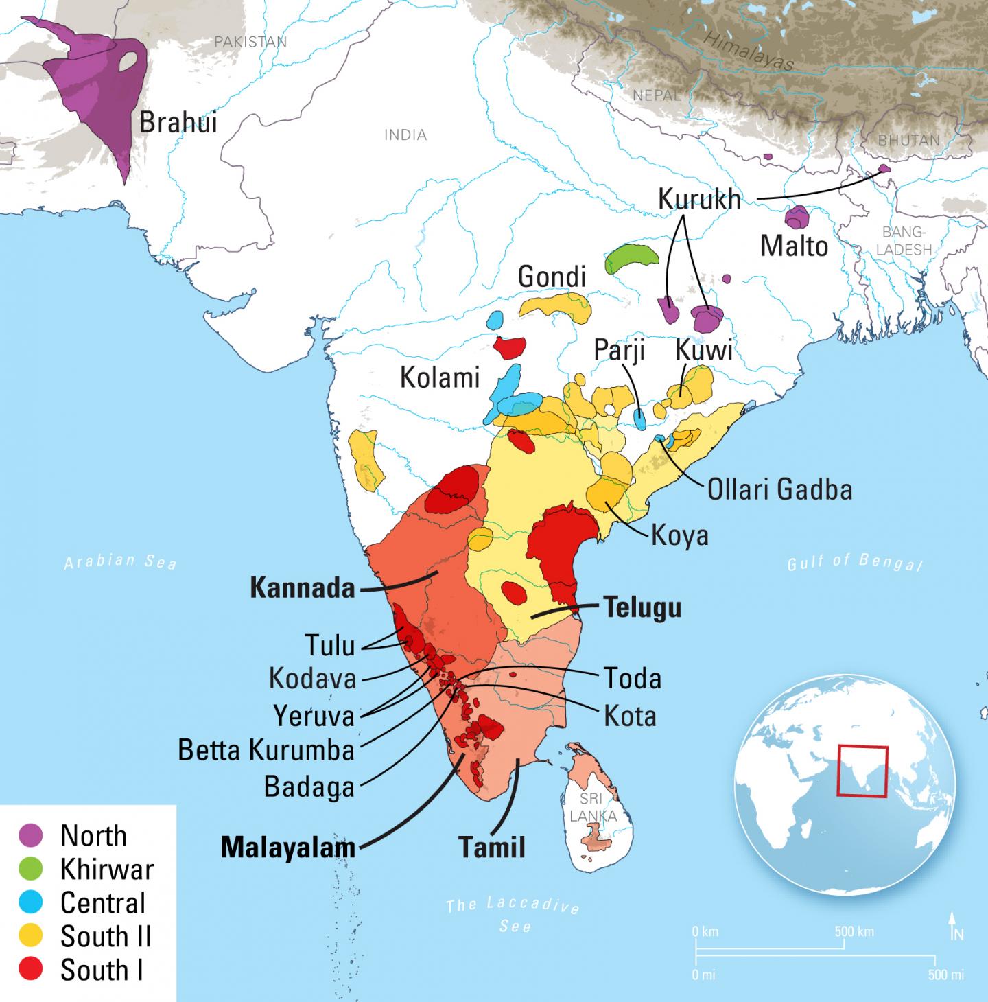 Dravidian Map
