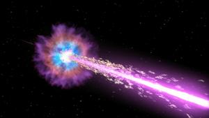 Image of a Gamma-ray burst