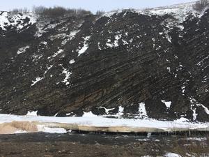 Landscape in the upper Peel River