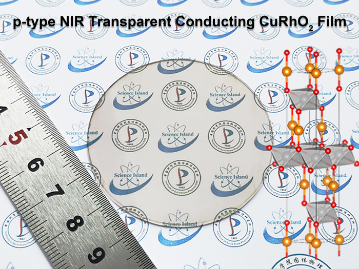 New p-Type Near-Infrared Transparent Conducting Thin Films Developed with Better Performance