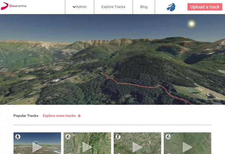 Doarama's Online Interactive 3-D Maps