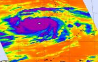 Super Typhoon Nida in Infrared
