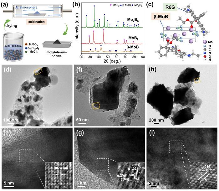 Molybdenum Boride Ceramics Developed for Harsh Environment SERS Detection