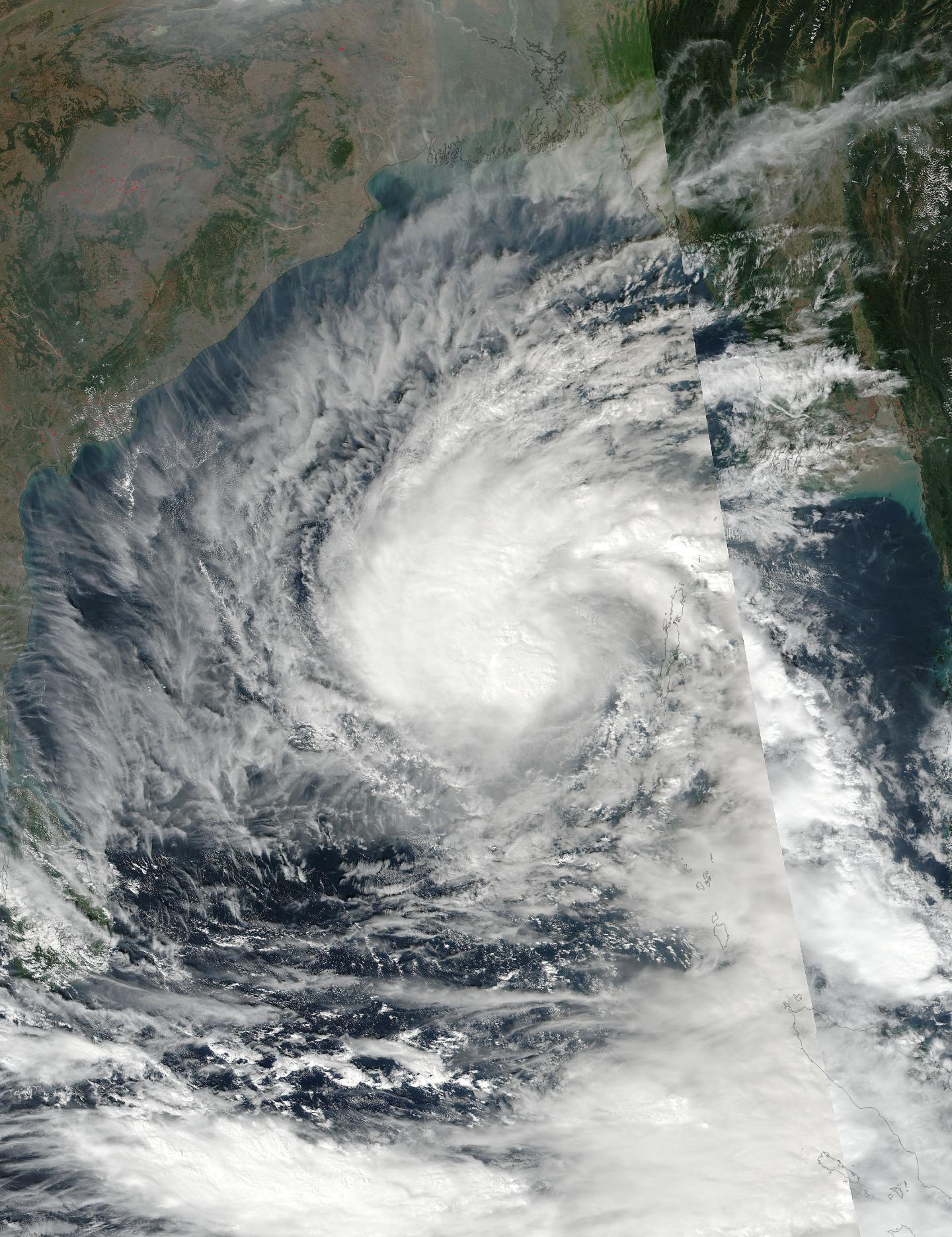 Suomi NPP Image of Vardah