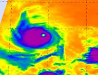 NASA AIRS Infrared Look at Hurricane Emilia's Clouds