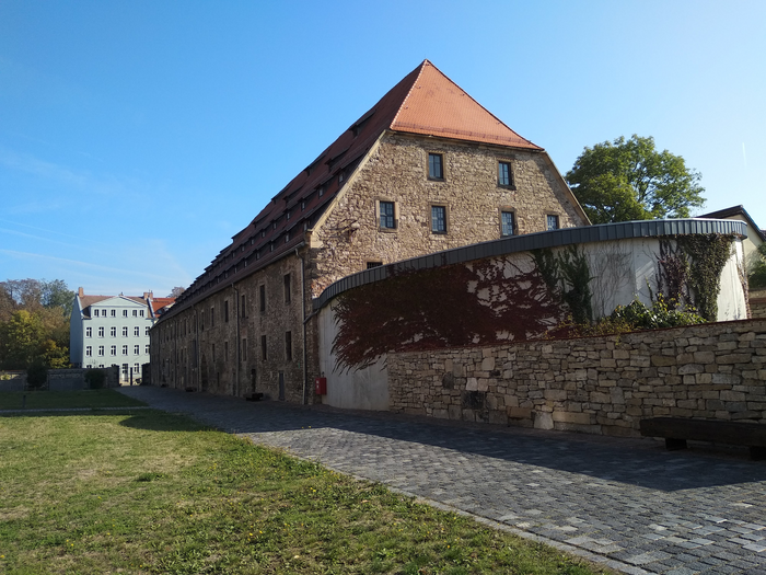 Conversion of granary into parking lot