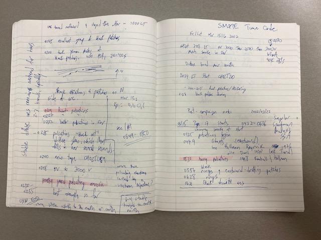 Field notes about a strange aurora