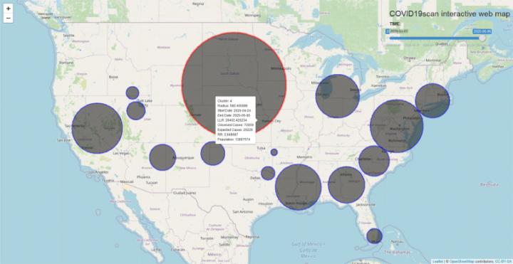 Clusters of COVID-19 on