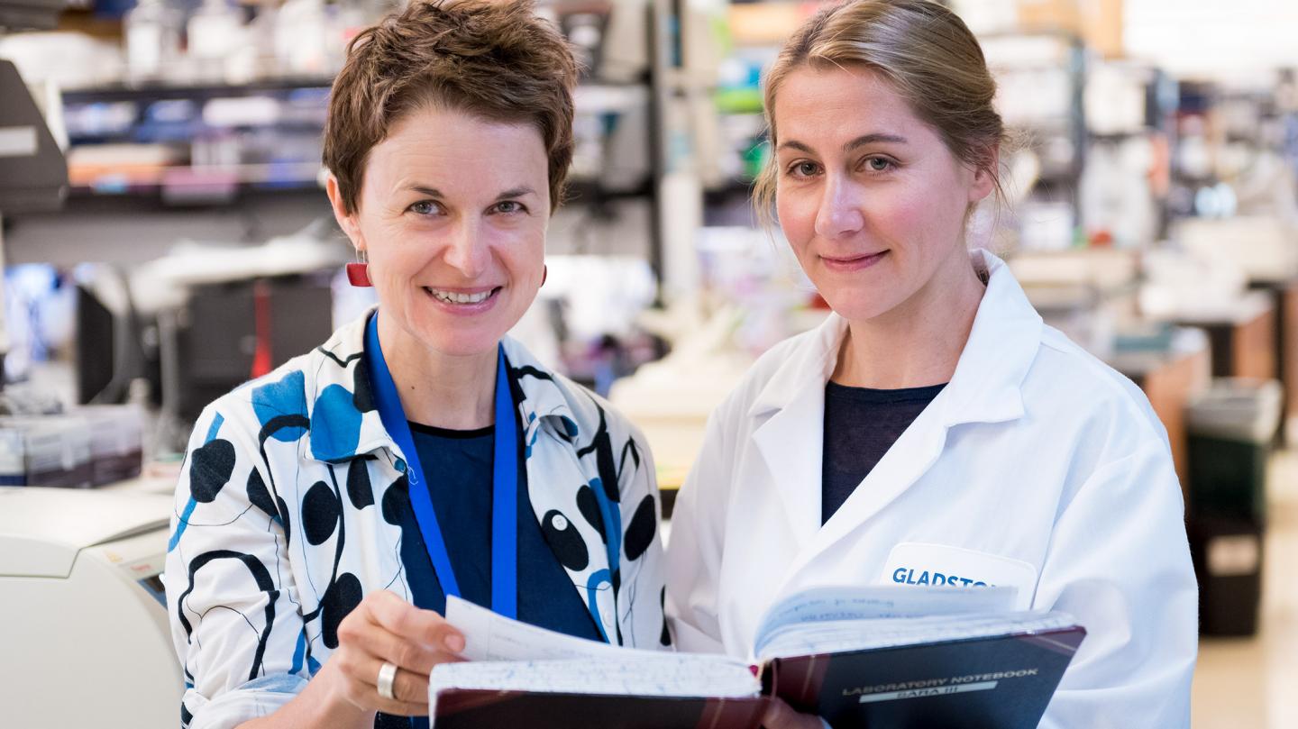 Melanie Ott and Daniela Boehm, Gladstone Institutes