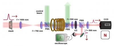 Storing Movies in Atomic Vapor