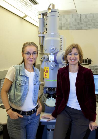 Eva Nogales and Jennifer Doudna, DOE/Lawrence Berkeley National Laboratory