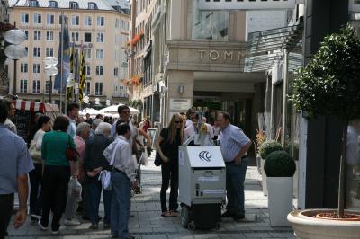 ACE Robot Interacting with Pedestrians