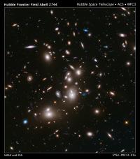 Massive Galaxy Cluster Abell 2744 (Foreground)