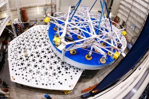 Giant Magellan Telescope Primary Mirror Support System Prototype Integration with Mirror