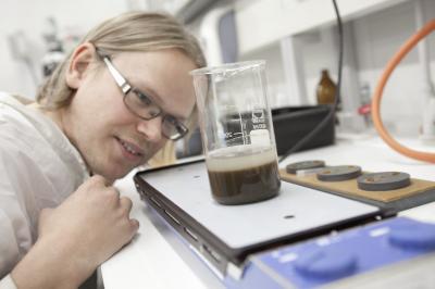 Microscopic examination of biosludge