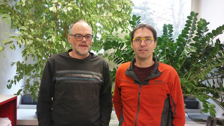 Andre Schneider and Norbert Polacek, University of Bern