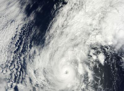 Hurricane Paul Off the West Coast of Mexico