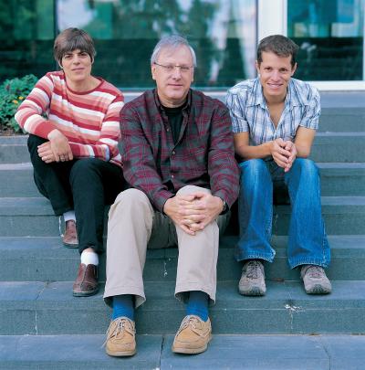 Prof. Naama Barkai, Prof. Benny Shilo and Danny Ben-Zvi