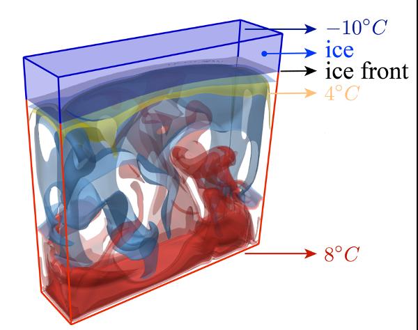 Lake Ice Formation