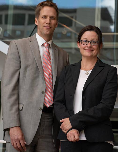 Dr. Eric Achtyes and Dr. Lena Brundin