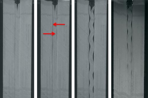 'Ripplocations' -- The Internal Behavior of Layered Solids Under Pressure