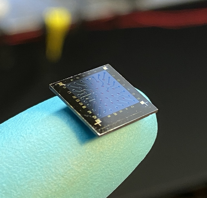 Photmemristor array