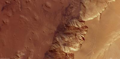 Melas Chasma on Mars
