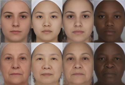 Facial Contrast in Younger and Older Women of Different Ethnicities